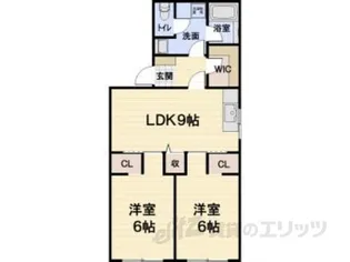 大薮ハイツ【3階】の間取り