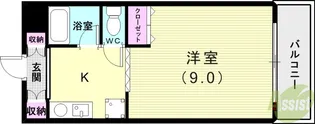 コパンジューヌIII【2階】の間取り