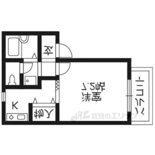 セジュール瀬ノ内【2階】の間取り
