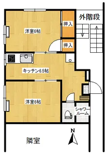 和泉コーポ【1階】の間取り