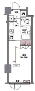 フィース神楽坂の間取り