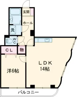 セクションII【3階】の間取り