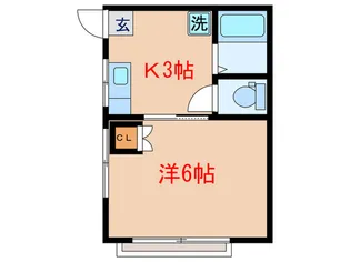フロ-ラ【2階】の間取り