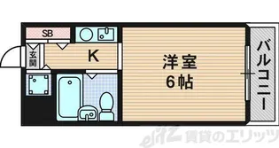 ウエハラハイツ【3階】の間取り