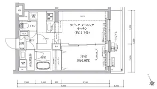 アイルグランデ押上ノースドゥーエ【3階】の間取り