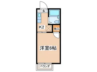 ファミーユ中丸【2階】の間取り