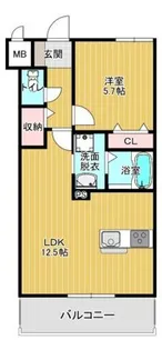 M’s Suite【2階】の間取り