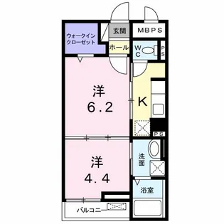 Glanz Sakura【1階】の間取り