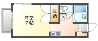 サンヴィレッジ山内【2階】の間取り