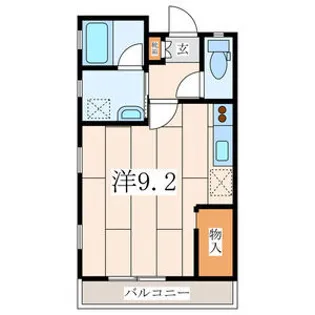 パルティータ【3階】の間取り