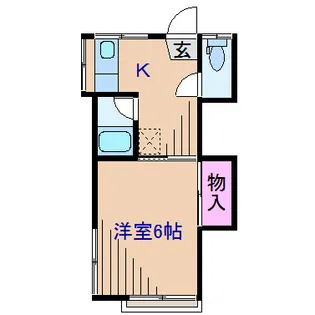 ヒルサイド上の宮【2階】の間取り