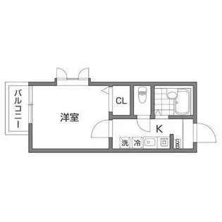 SHIINO MANSIONII【2階】の間取り