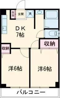 石垣ビル【3階】の間取り