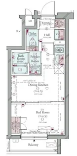 コンシェリア東京 <OHANAJAYA THE RESIDENCE>【5階】の間取り