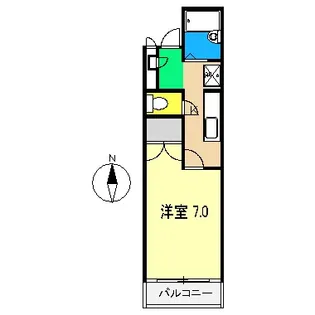 Wise Iwasaki【3階】の間取り