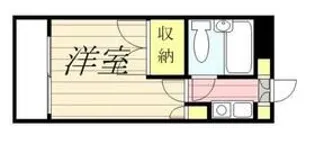 ジュネパレス蒲生第09【2階】の間取り