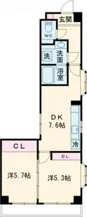 アーバンハイツ大岡山【3階】の間取り