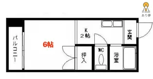 グリーンハイム【1階】の間取り
