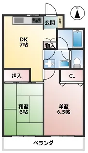 villa de brillant【2階】の間取り