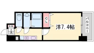 フロイデ【5階】の間取り