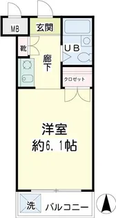 ベルライト能見台【3階】の間取り
