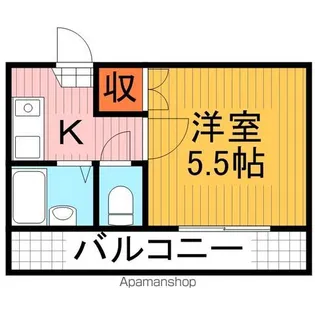 comodoミカサ【2階】の間取り