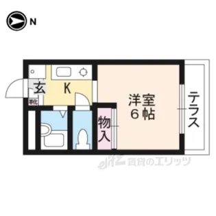 メゾンリッツ【1階】の間取り