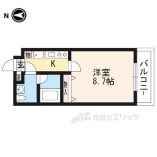 サイト祇園八坂【3階】の間取り