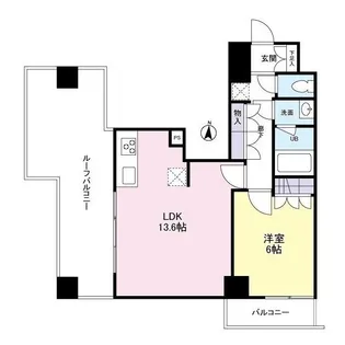 スカイタウン押上【7階】の間取り