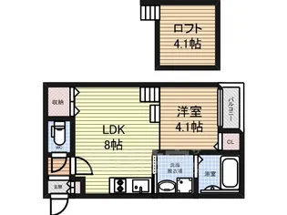 エンジェルケープ【2階】の間取り