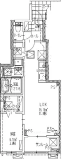 CASA N【1階】の間取り
