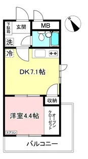 アネックス小嶋【2階】の間取り