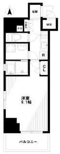 Highland Hills【5階】の間取り