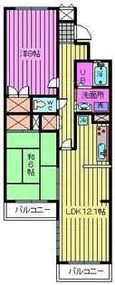 ファラオ・イン・浦和【1階】の間取り