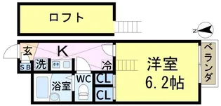 リファレンス新小岩【1階】の間取り