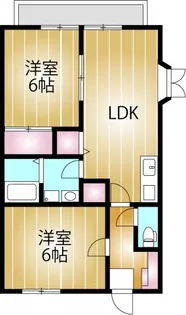 ウインドベル【1階】の間取り