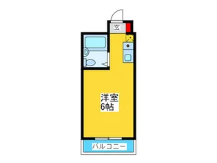 コーポラス高殿【6階】の間取り