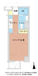新百合和田文ビル【5階】の間取り
