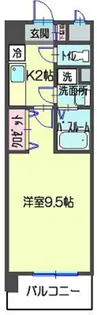 アクシオス横浜イースト【4階】の間取り