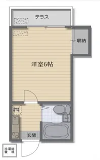 ハイツ相原【2階】の間取り