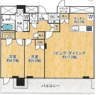 THE COURT 神宮外苑【4階】の間取り