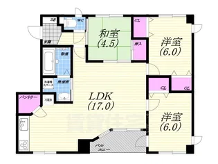 柳本南館【2階】の間取り