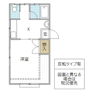 サンシティーひかり【1階】の間取り