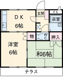 シティパレス北本第5【1階】の間取り