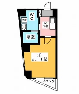 「防音マンション」サウンドフリー中板橋【2階】の間取り