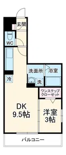 ブライツ【3階】の間取り