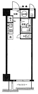 五反田リーラハイタウン【8階】の間取り