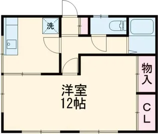 泉コーポ【1階】の間取り