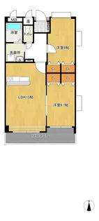 ワンティック長嶺I【3階】の間取り
