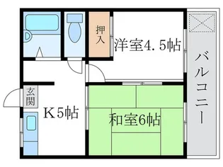 ロイヤルコーポZEN【2階】の間取り